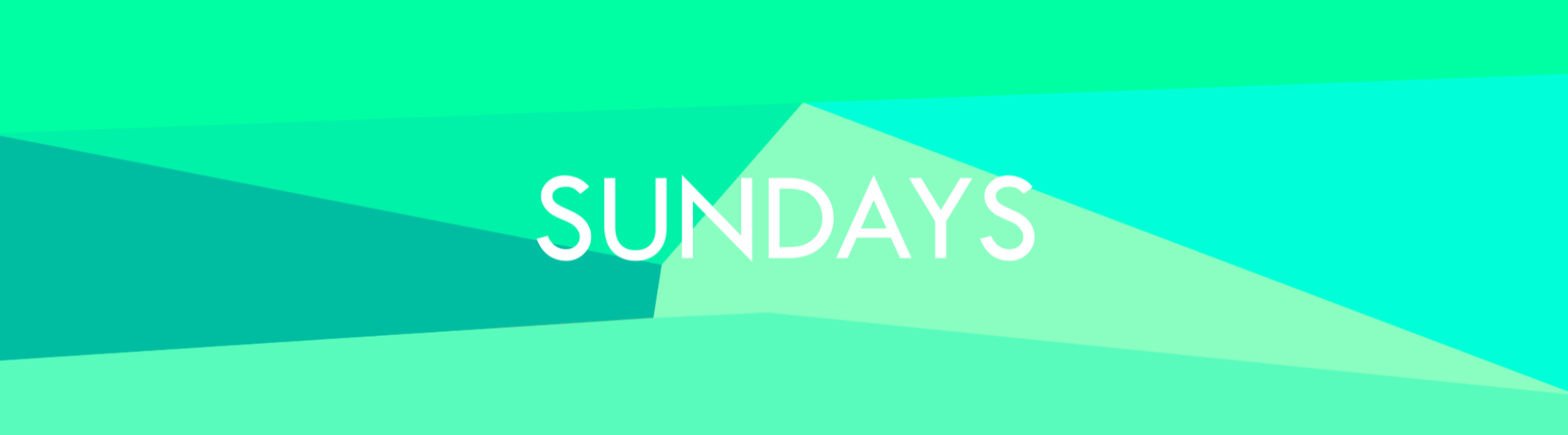 Sunday Banner