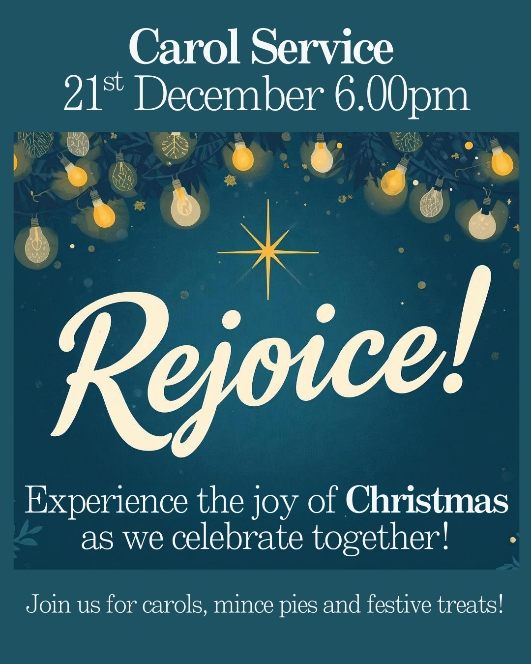 Rejoice Story Idea (Instagram 